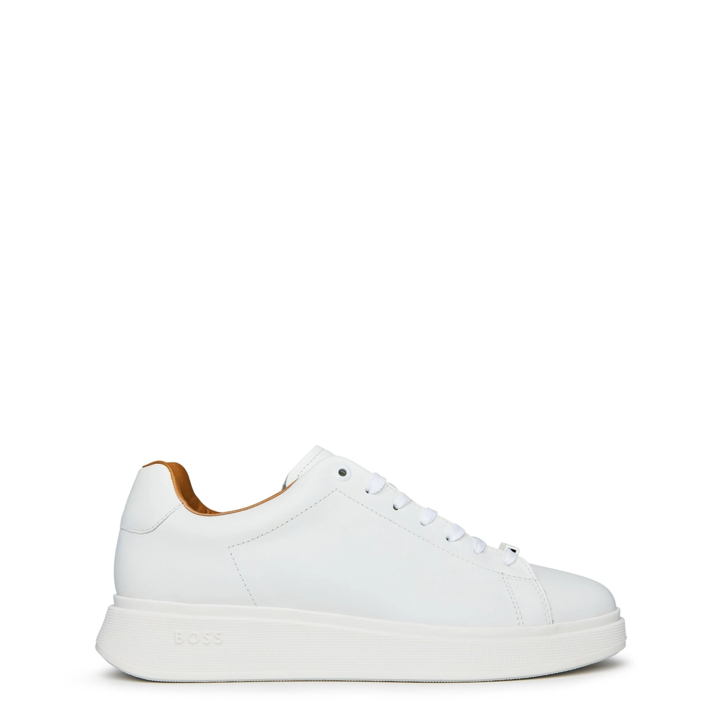 Hugo Boss Bulton Runn Trainers - White 100
